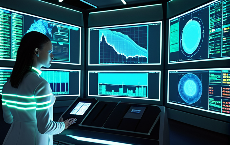 **Prompt 1: Automated Financial Insight**
A futuristic, high-tech financial command center, where glowing holographic displays visualize complex market data, powered by advanced AI and machine learning algorithms. Abstract representations of neural networks identify hidden patterns and predict trends with "X-ray vision," showing the transformation of raw data into clear, multidimensional insights. Emphasize speed, precision, and the overwhelming scale of information being processed seamlessly. Sci-fi, ultra-modern, clean aesthetic, blue and green lighting, high detail, volumetric fog.