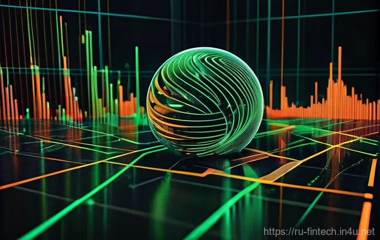 AI 주식 리스크 관리 - **Prompt:** A modern, professional financial investor, dressed in smart business attire, calmly obse...